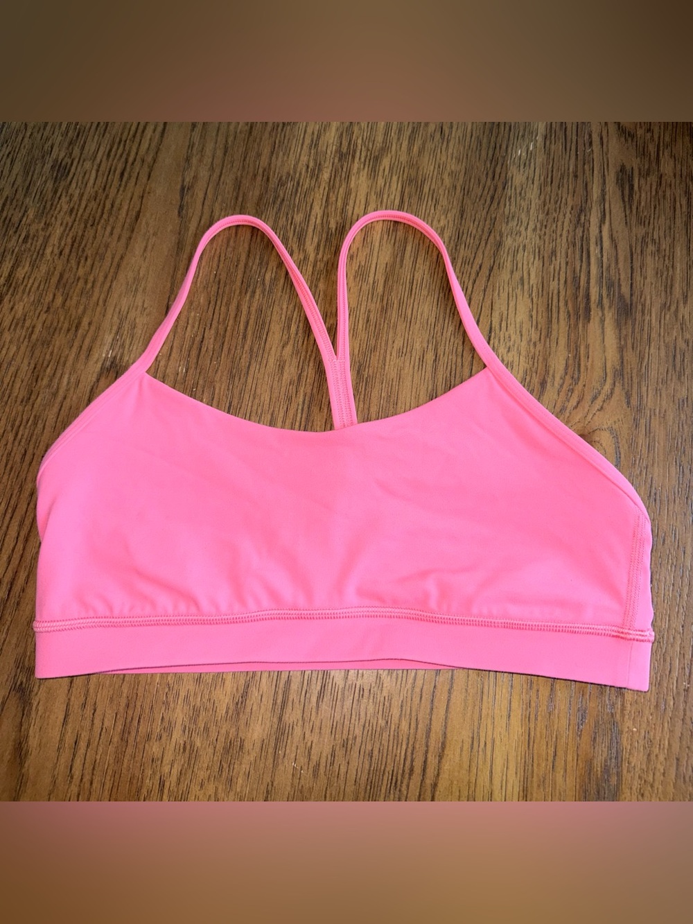 lululemon athletica Pink Strappy Sports Bra